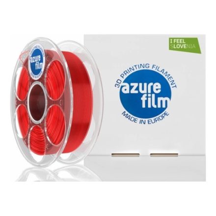 Azurefilm Petg Red Transparent 1.75 mm (1000 g)