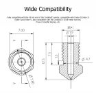 E3D V6 CuCrZr fúvóka 0.4 mm