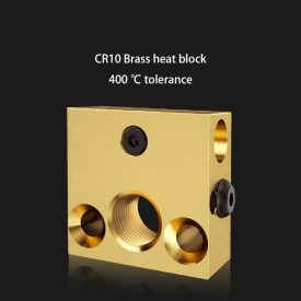 Cr10/Ender 3 réz fűtőblokk 400 fokig