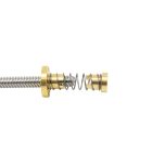 T8 trapézmenetes anya 2mm-es menetemelkedés (rúgós)