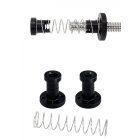 T8 POM trapézmenetes anya 2mm-es menetemelkedés (rúgós)