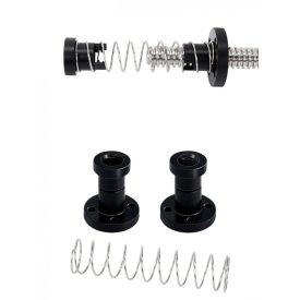 T8 POM trapézmenetes anya 2mm-es menetemelkedés (rúgós)