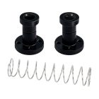 T8 POM trapézmenetes anya 2mm-es menetemelkedés (rúgós)