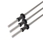 T8 POM trapézmenetes anya 2mm-es menetemelkedés (rúgós)