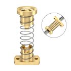 Trapézmenetes H-típusú rúgós anya 