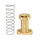 Trapézmenetes H-típusú rúgós anya 