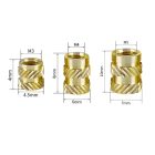 Menetbetét M3x4x4,5