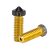 Teflon bevonatos vulcano nozzle 1.2 MM