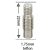 V6 remote torok 1.75mm teflonnal