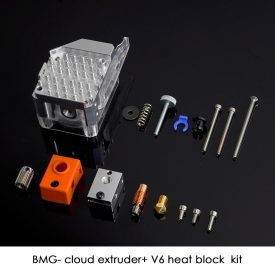   Hardended die steel BMG - Cloud extruder With V6 heat kit Ender 3/CR10 Retrofit Upgrade Kit